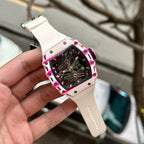 Richard Mille Watch RM38-02 Tourbillon Rubber Strap 43.7mm
