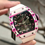 Richard Mille Watch RM38-02 Tourbillon Rubber Strap 43.7mm