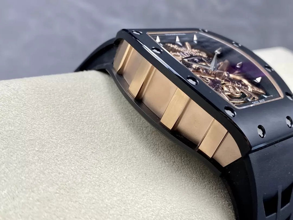 Richard Mille RM47 Samurai Tourbillon Ceramic Watch 42.7mm