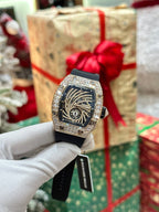 Richard Mille Watch RM51-02 Rose Gold Rubber Strap 40mm