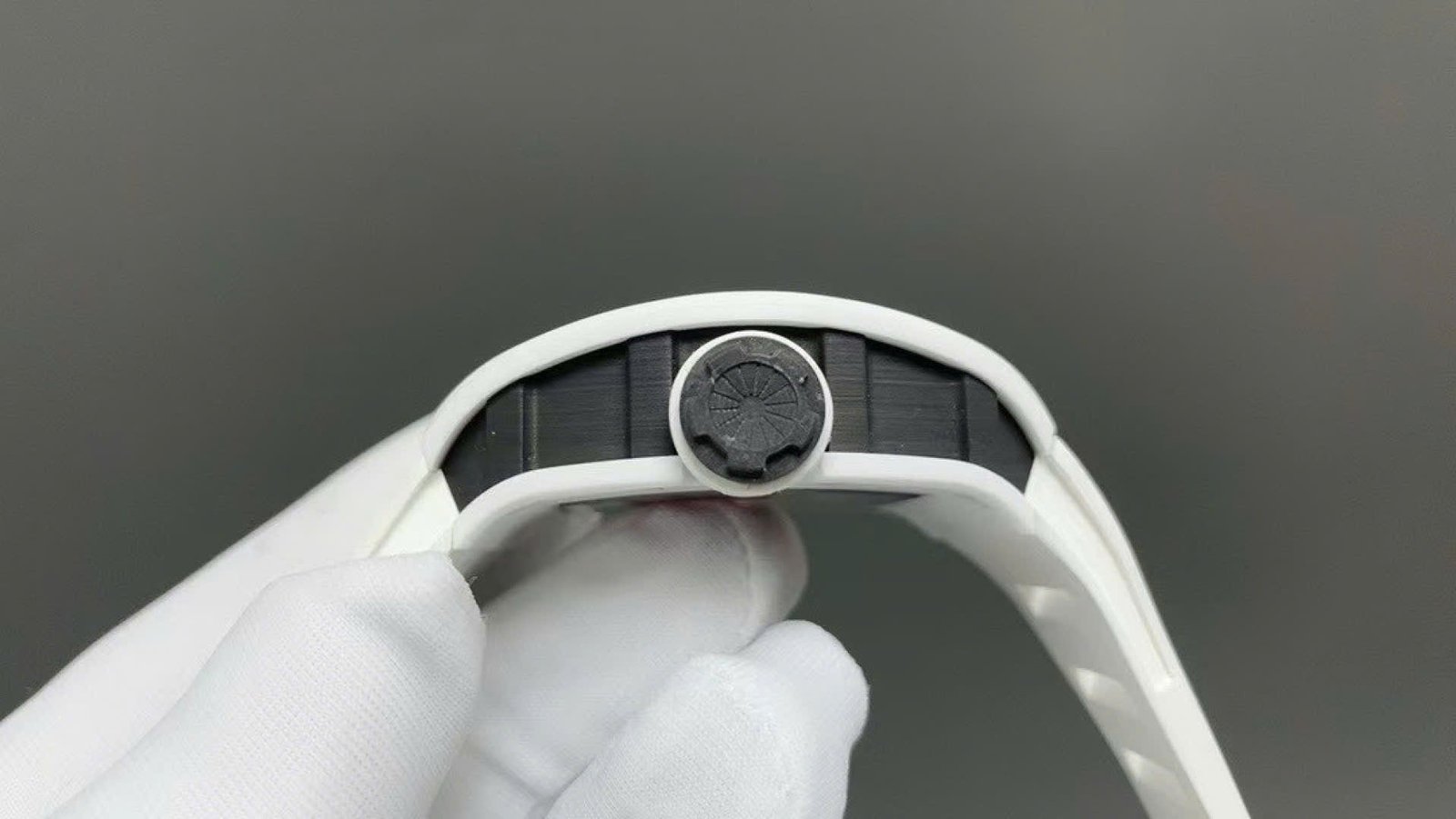 Richard Mille Watch RM52-03 Paris Saint-Germain Tourbillon White Ceramic 40x48mm