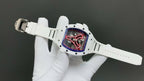 Richard Mille Watch RM52-03 Paris Saint-Germain Tourbillon White Ceramic 40x48mm