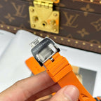 Richard Mille RM65-01 Orange Watch Rubber Strap 44,5×49,9mm