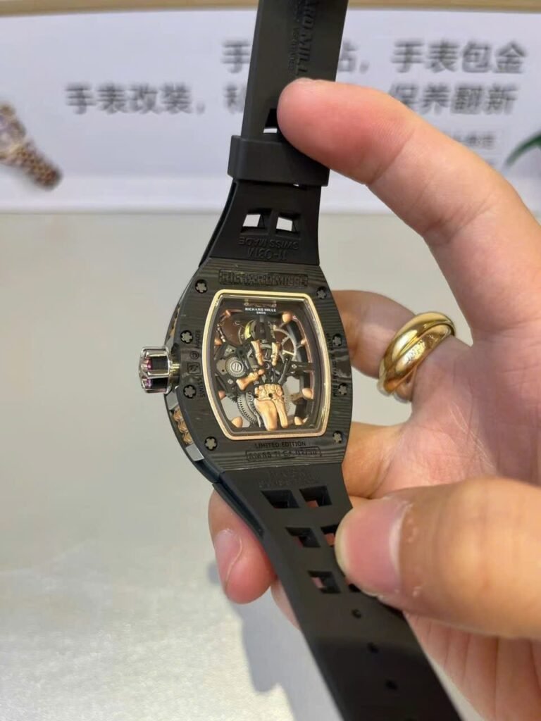 Richard Mille RM66 Tourbillon Carbon 18K Gold Wrapped  42.7mm