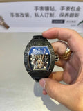 Richard Mille RM66 Tourbillon Carbon 18K Gold Wrapped  42.7mm