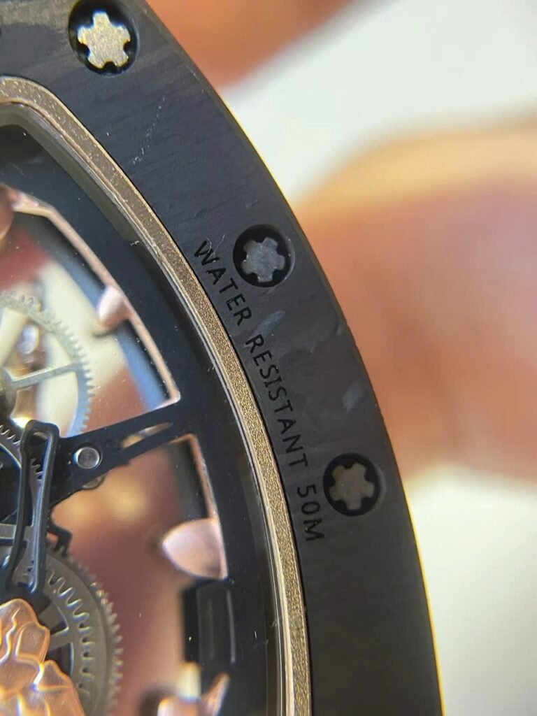 Richard Mille RM66 Tourbillon Carbon 18K Gold Wrapped  42.7mm
