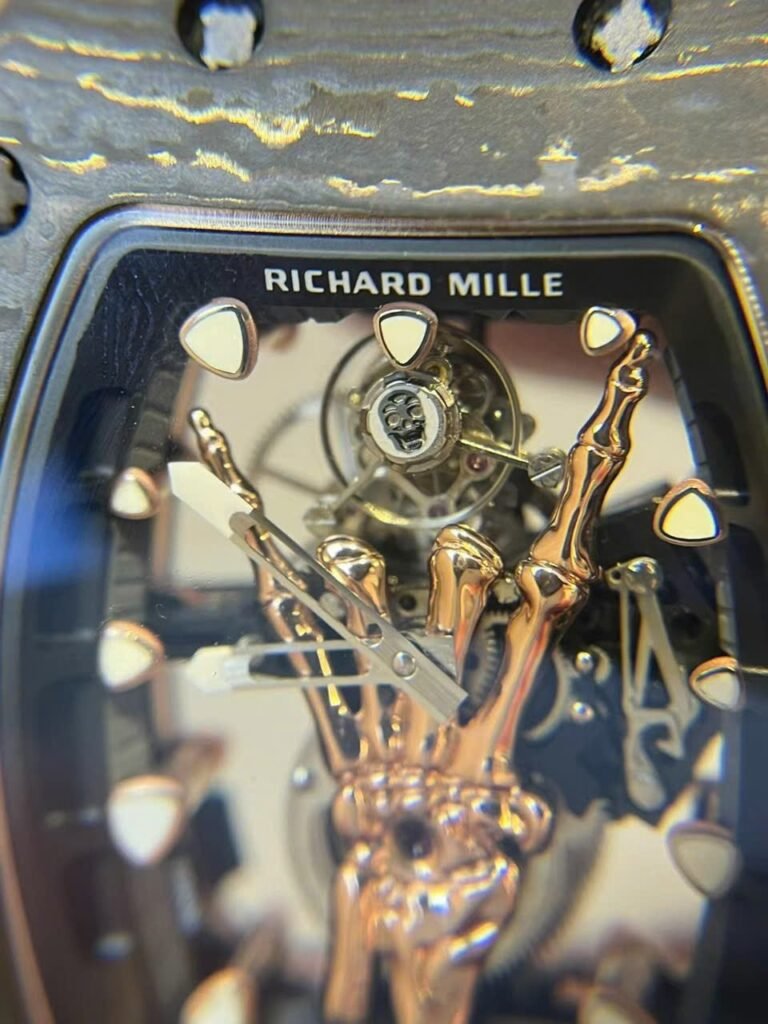 Richard Mille RM66 Tourbillon Carbon 18K Gold Wrapped  42.7mm