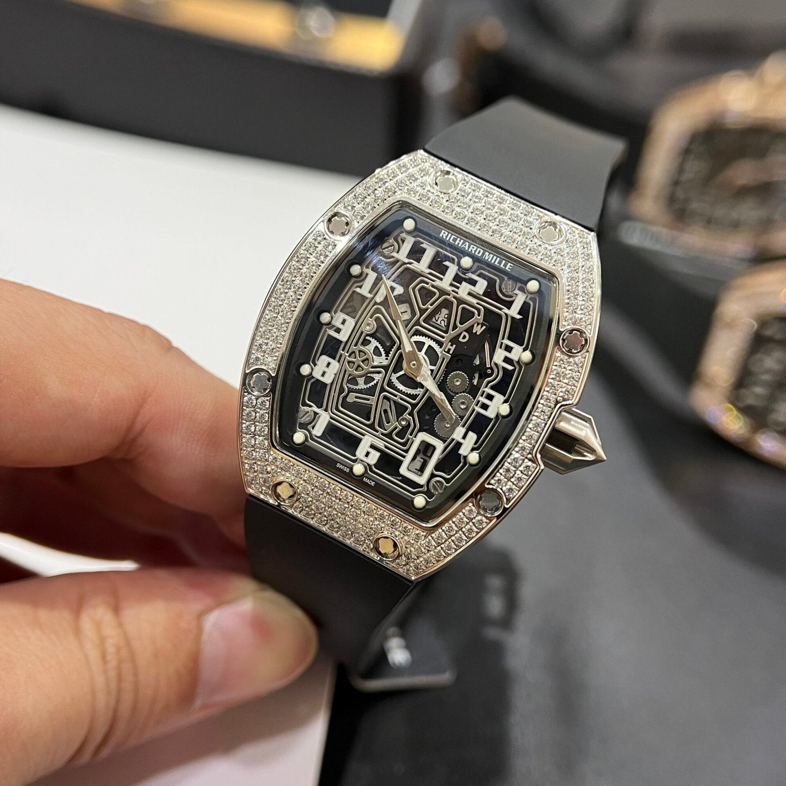 Richard Mille Watch RM67-01 Rubber Strap 40mm