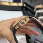 Richard Mille RM67-01  Watch Rose Gold Rubber Strap 40mm