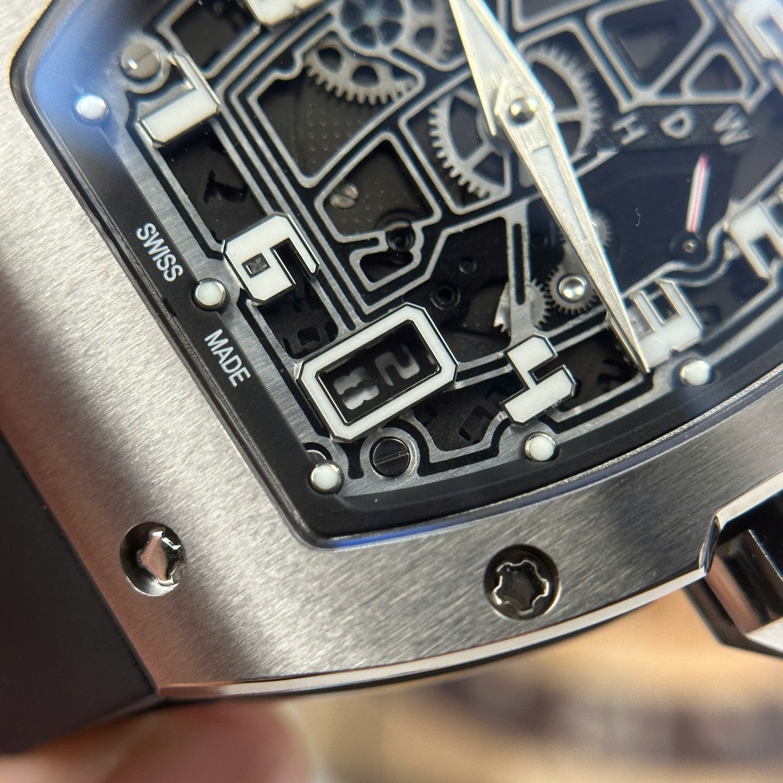 Richard Mille RM67-01 Skeleton Dial Ultra-Thin Watch 38.7mm
