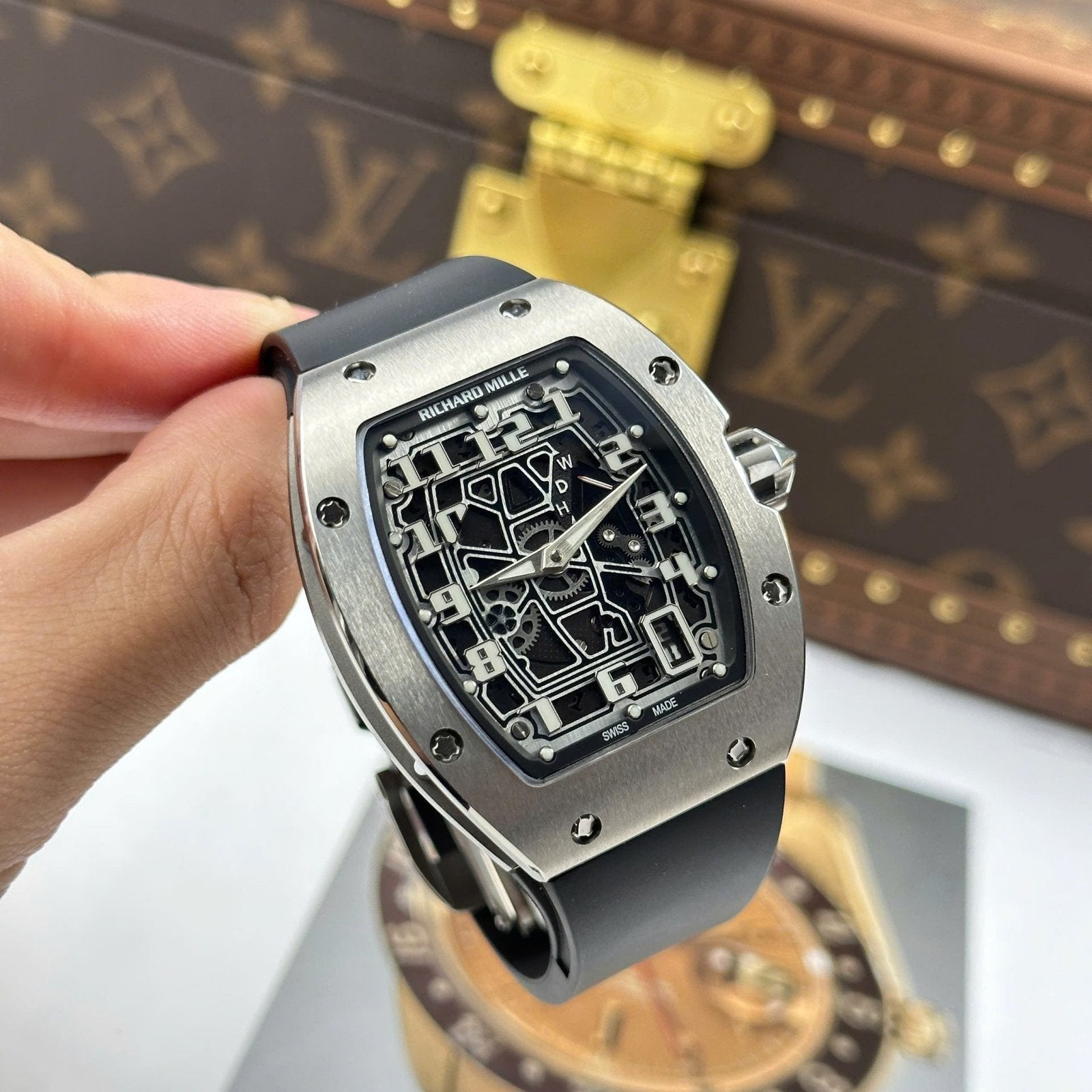 Richard Mille RM67-01 Skeleton Dial Ultra-Thin Watch 38.7mm