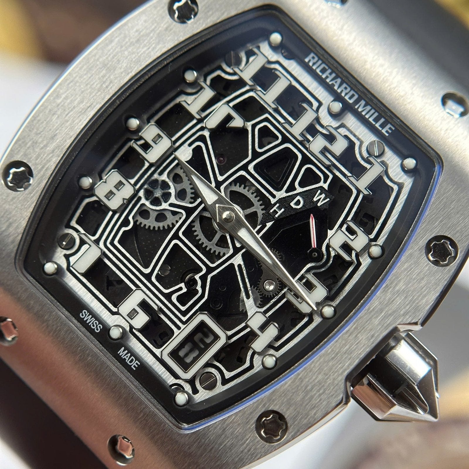Richard Mille RM67-01 Skeleton Dial Ultra-Thin Watch 38.7mm