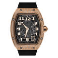 Richard Mille RM67-01 Skeleton Dial Ultra-Thin 18K Gold Wrapped & Natural Diamonds 38.7mm