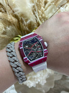 Richard Mille RM67-02 Watch Red Carbon Weight 37 Grams 38.7×47.52mm
