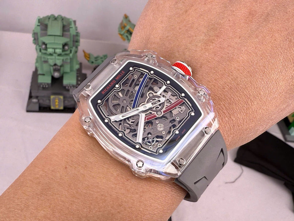 Richard Mille RM67-02 Sapphire Watch Automatic Movement 38.7×47.52mm