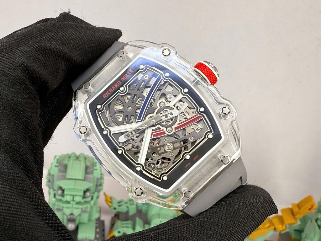 Richard Mille RM67-02 Sapphire Watch Automatic Movement 38.7×47.52mm