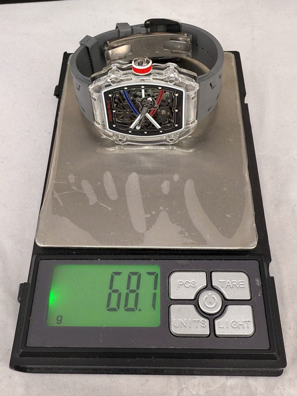 Richard Mille RM67-02 Sapphire Watch Automatic Movement 38.7×47.52mm