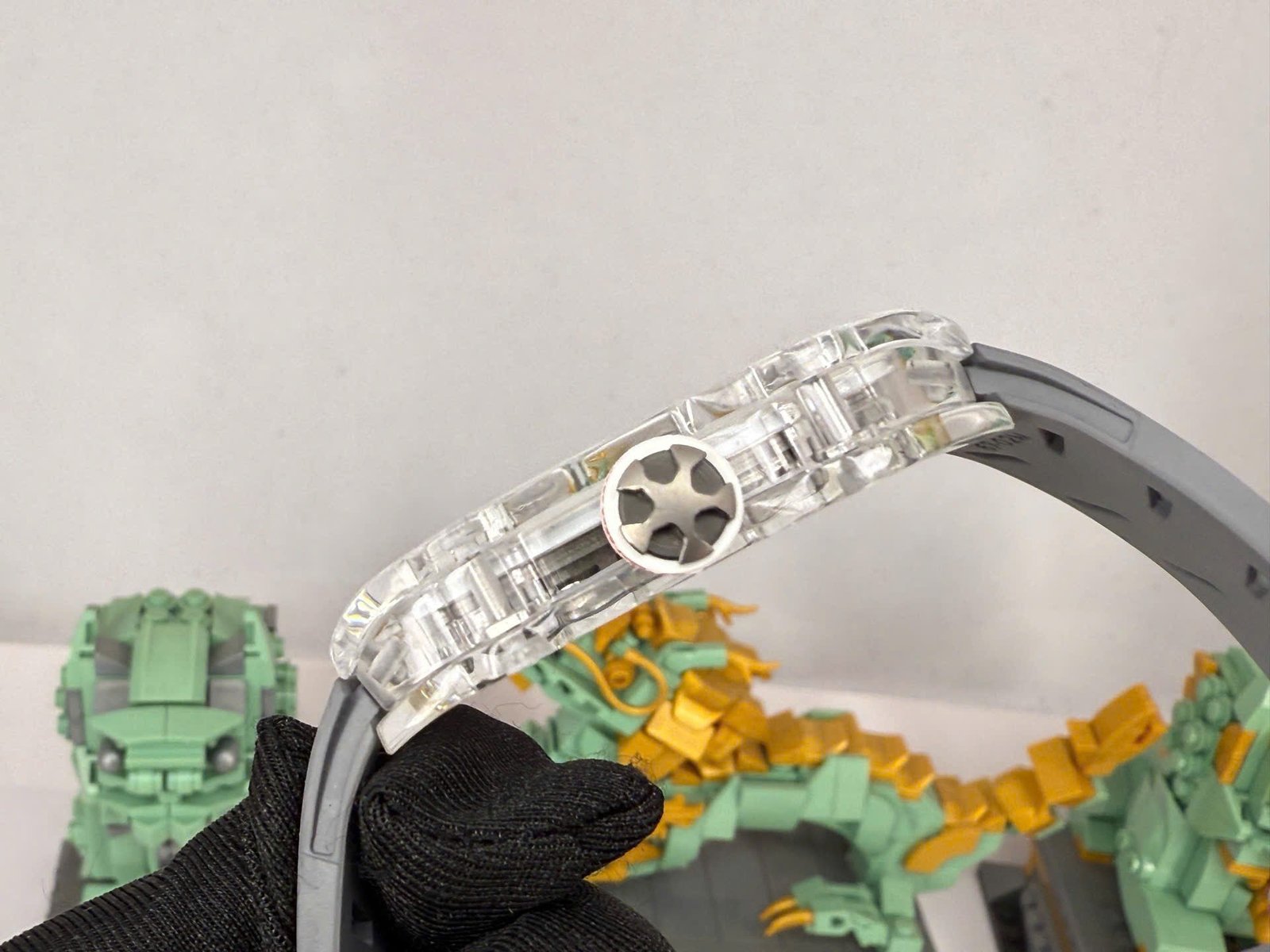 Richard Mille RM67-02 Sapphire Watch Automatic Movement 38.7×47.52mm