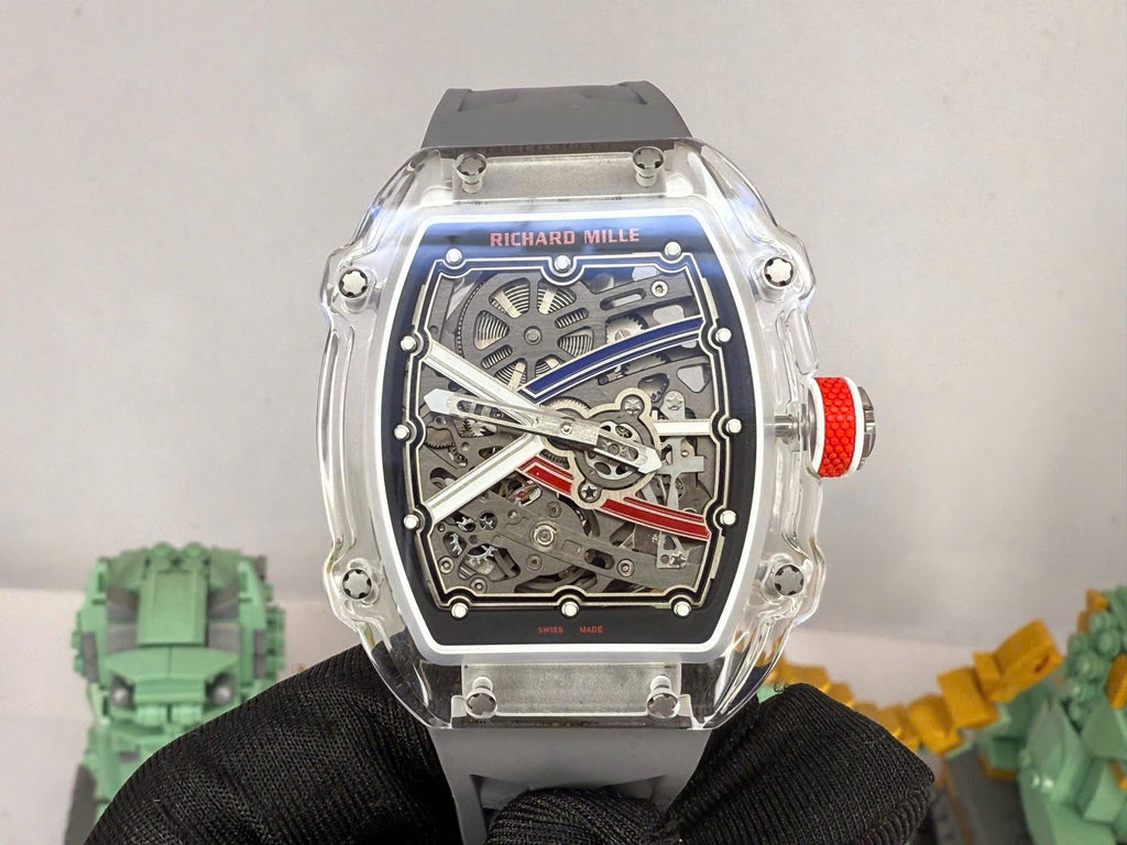 Richard Mille RM67-02 Sapphire Watch Automatic Movement 38.7×47.52mm