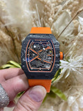 Richard Mille RM67-02 Sebastien Ogier Black Carbon Automatic Swiss Movement 37 Grams 38.7×47.52mm