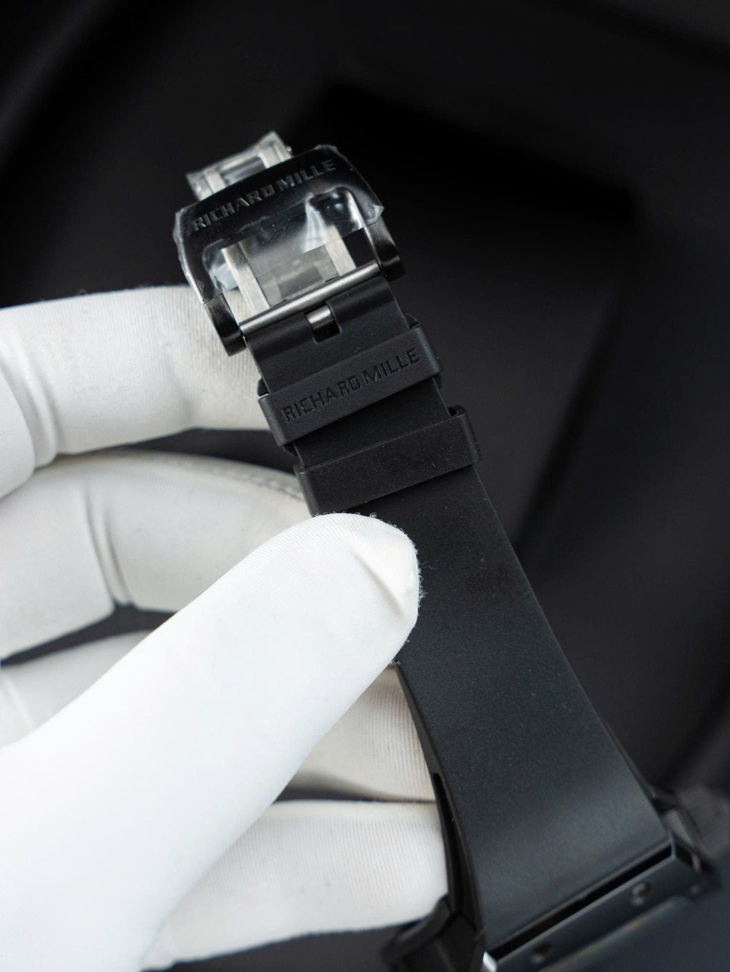 Richard Mille RM68-01 Cyril Kongo Watch Black Ceramic Rubber Strap 45mm