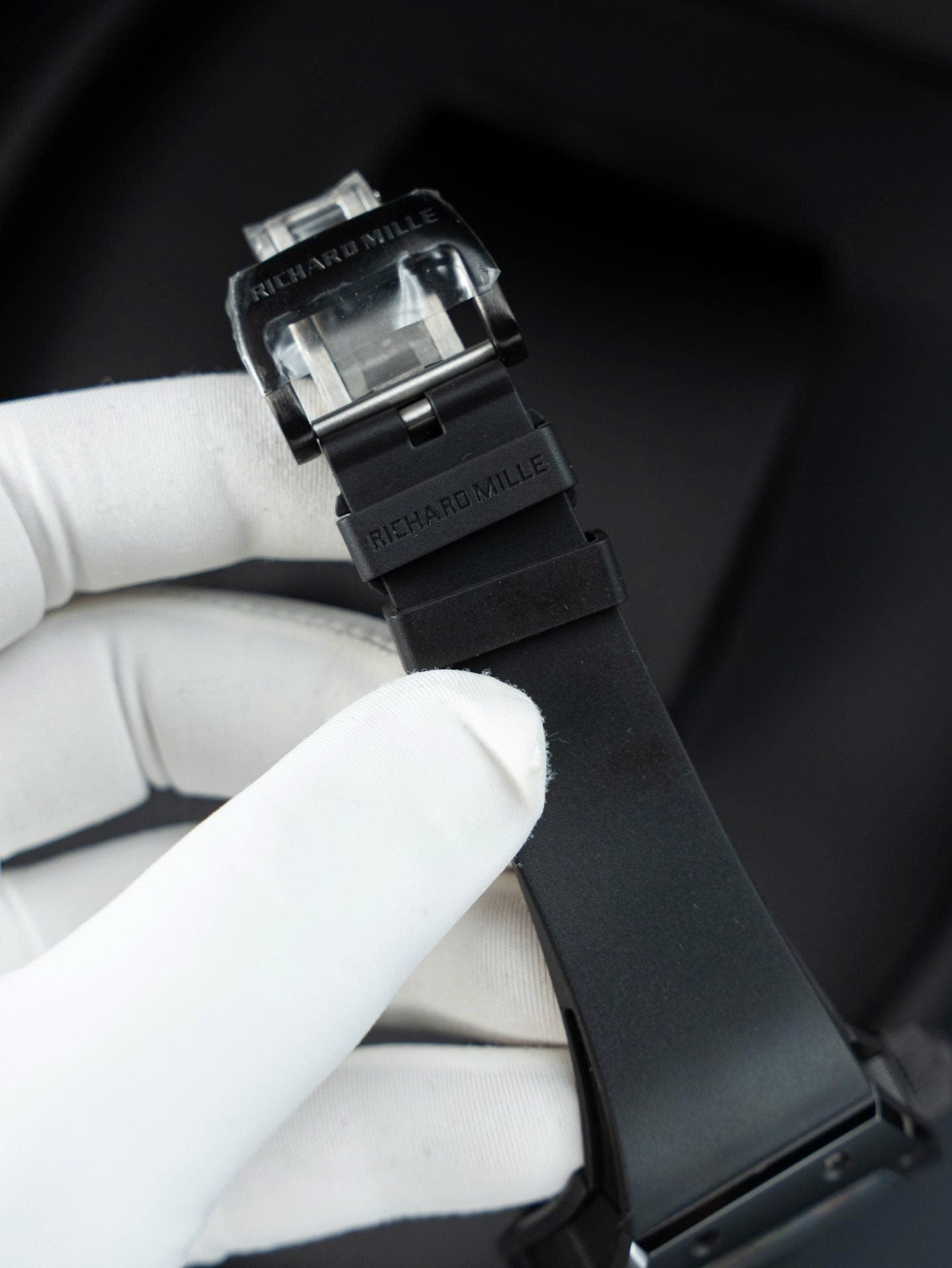 Richard Mille RM68-01 Cyril Kongo Watch Black Ceramic Rubber Strap 45mm