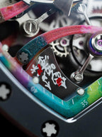 Richard Mille RM68-01 Cyril Kongo Watch Black Ceramic Rubber Strap 45mm