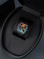 Richard Mille RM68-01 Cyril Kongo Watch Black Ceramic Rubber Strap 45mm