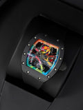 Richard Mille RM68-01 Cyril Kongo Watch Black Ceramic Rubber Strap 45mm
