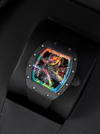 Richard Mille RM68-01 Cyril Kongo Watch Black Ceramic Rubber Strap 45mm
