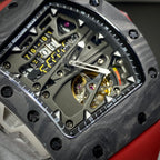 Richard Mille Watch RM70-01 Carbon Red Rubber Strap 45mm