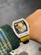 Richard Mille  Watch RM88 Smiley White Ceramic 42mm