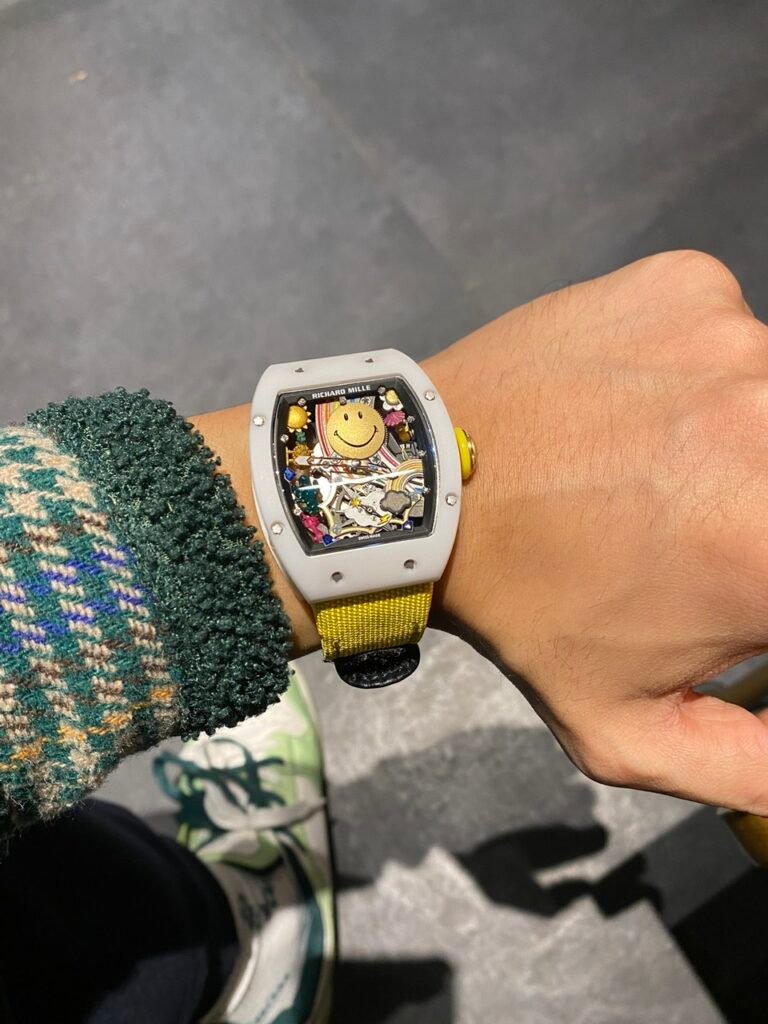 Richard Mille  Watch RM88 Smiley White Ceramic 42mm
