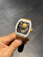 Richard Mille  Watch RM88 Smiley White Ceramic 42mm