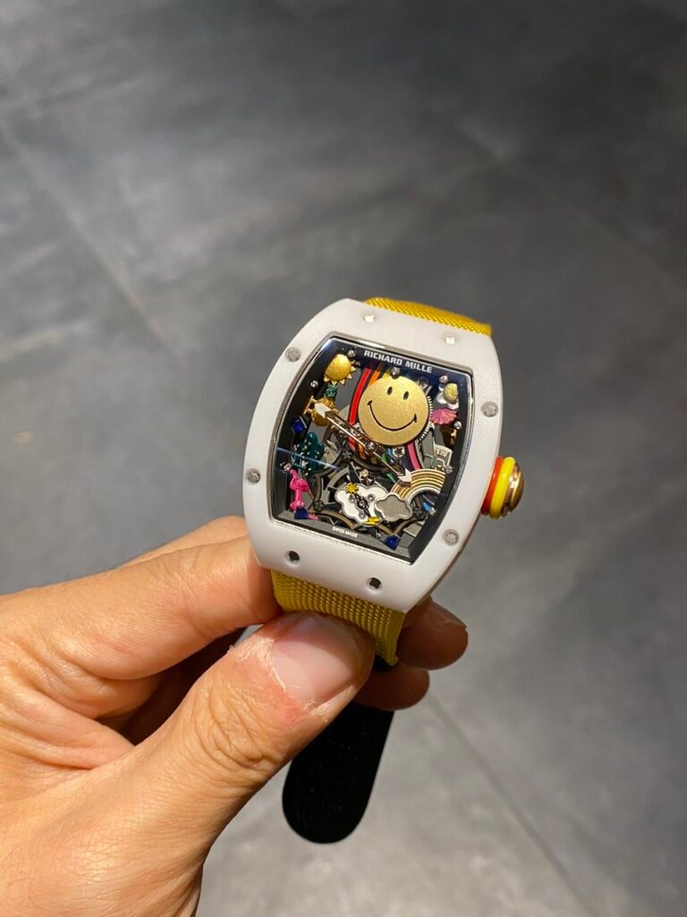 Richard Mille  Watch RM88 Smiley White Ceramic 42mm