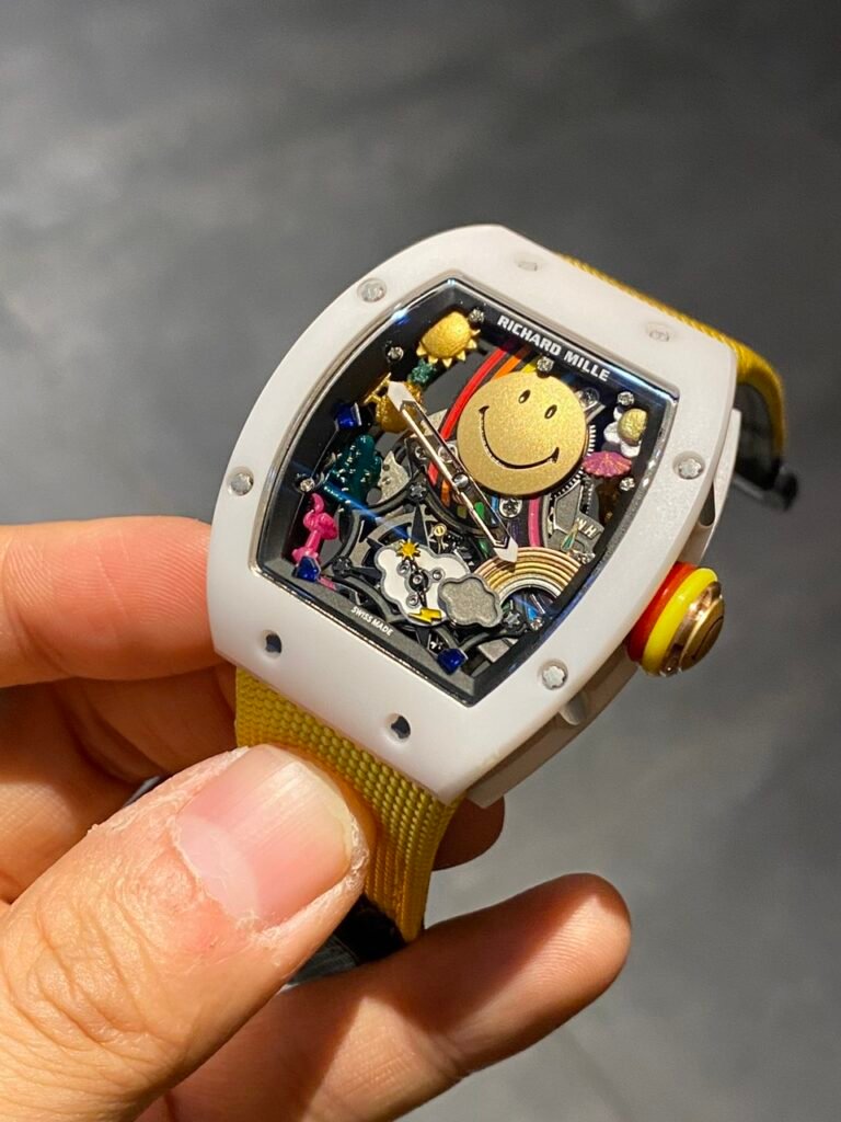 Richard Mille  Watch RM88 Smiley White Ceramic 42mm