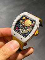 Richard Mille  Watch RM88 Smiley White Ceramic 42mm