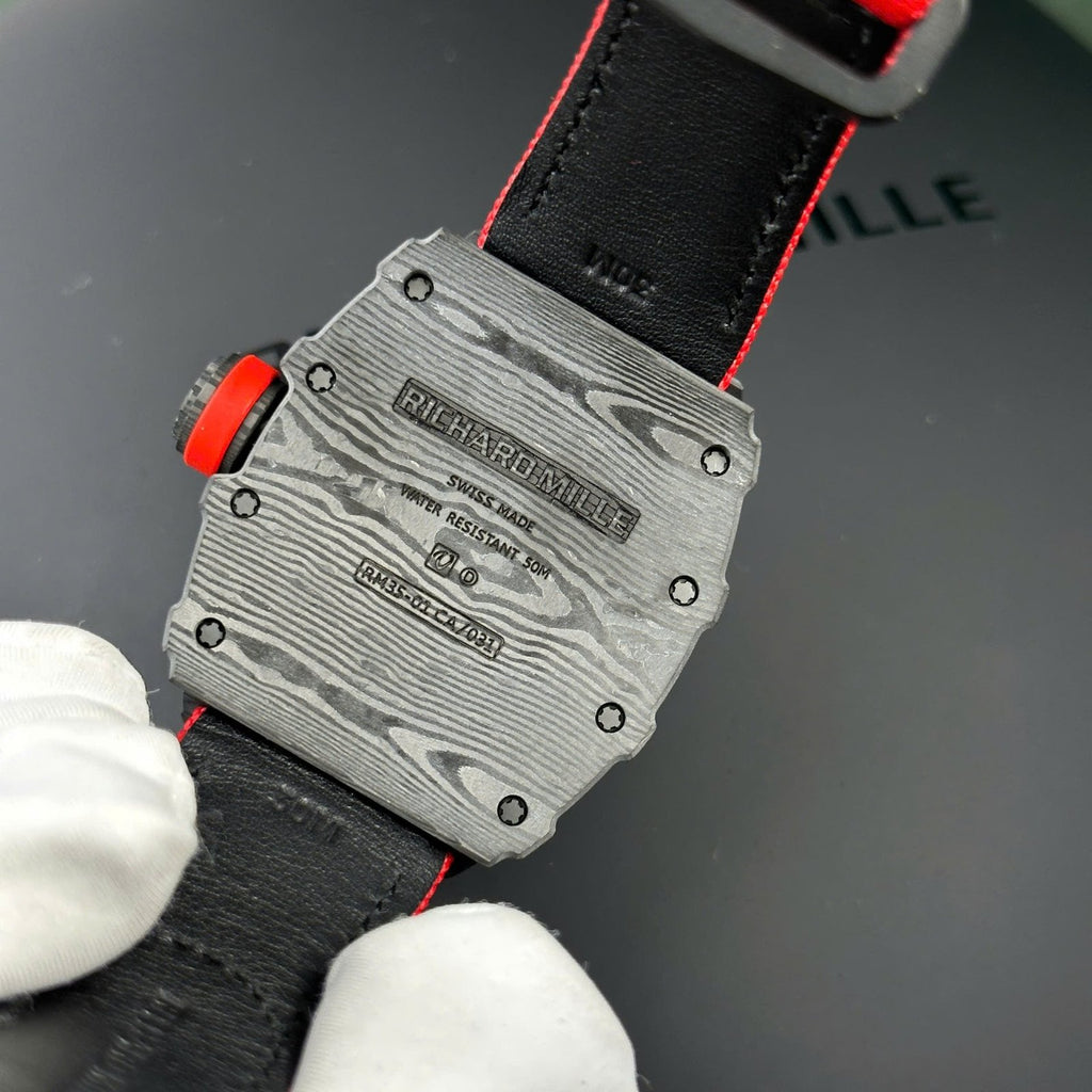 Richard Mille Watch RM35-01 Rafael Nadal Carbon NTPT 44,5x50mm