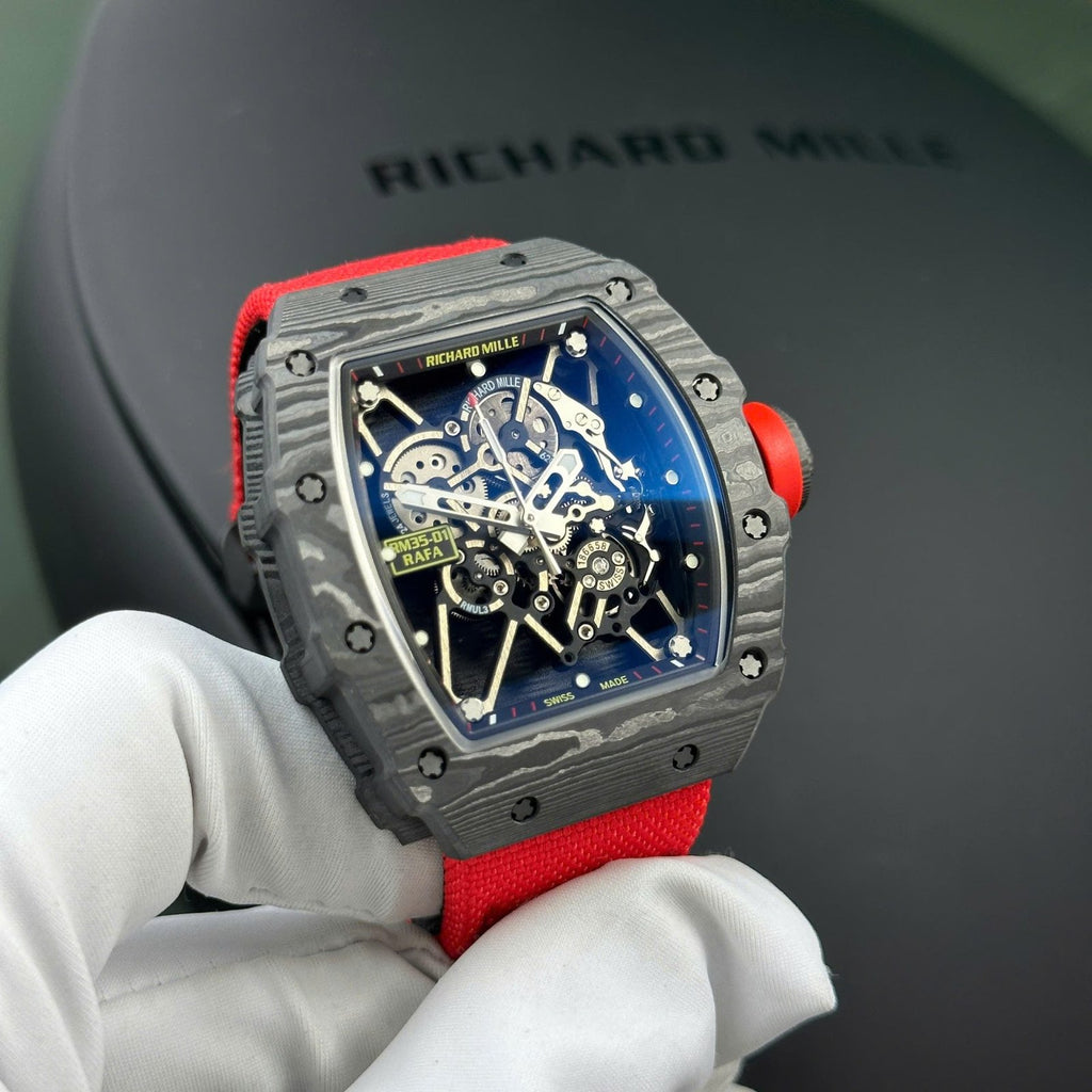 Richard Mille Watch RM35-01 Rafael Nadal Carbon NTPT 44,5x50mm