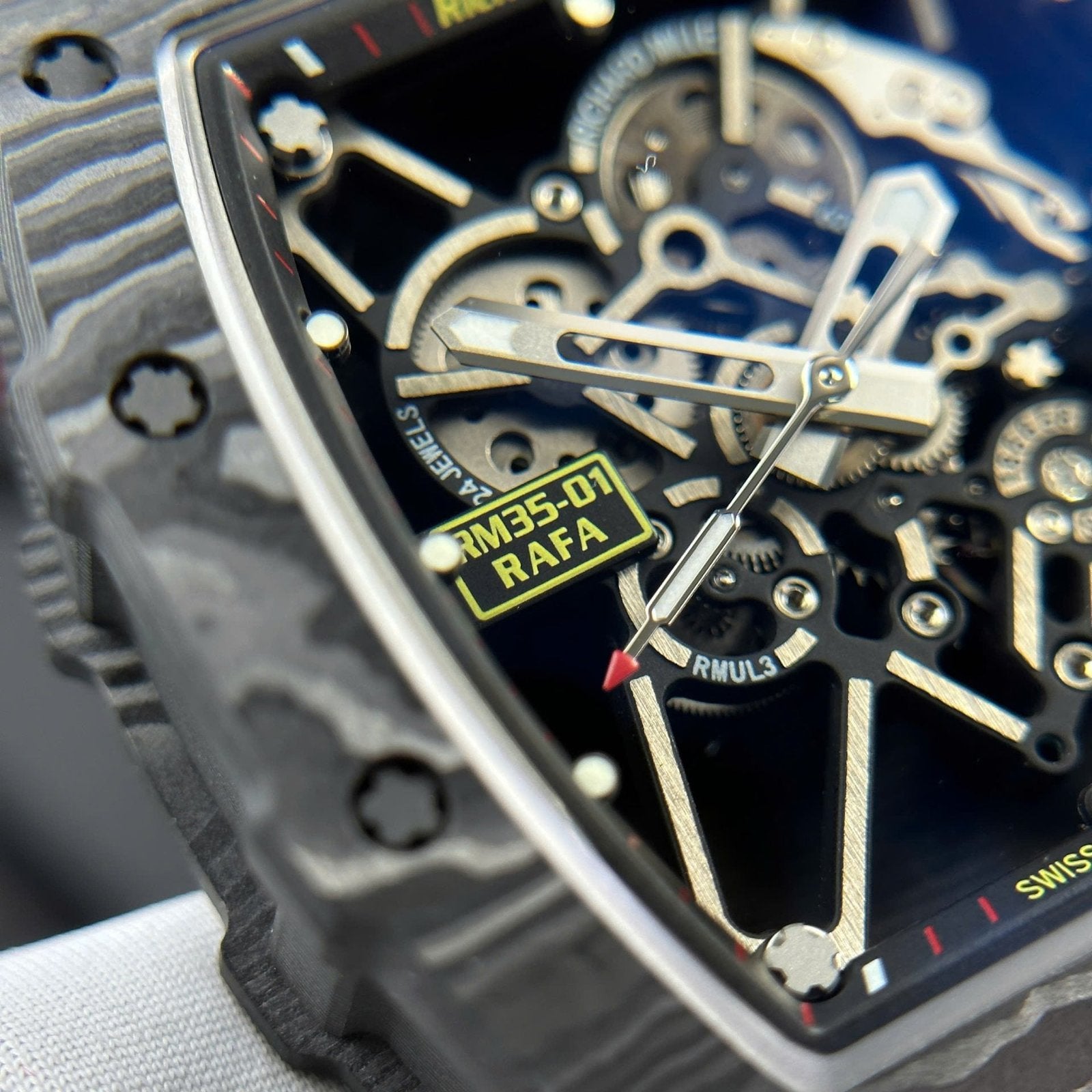 Richard Mille Watch RM35-01 Rafael Nadal Carbon NTPT 44,5x50mm