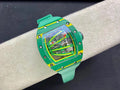 Richard Mille Watch RM59-01 Yohan Blake Tourbillon Carbon Green 43x50mm