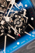 Richard Mille RM35-01 Rafael Nadal Carbon NTPT Watch White Rubber Strap 49,9x43mm