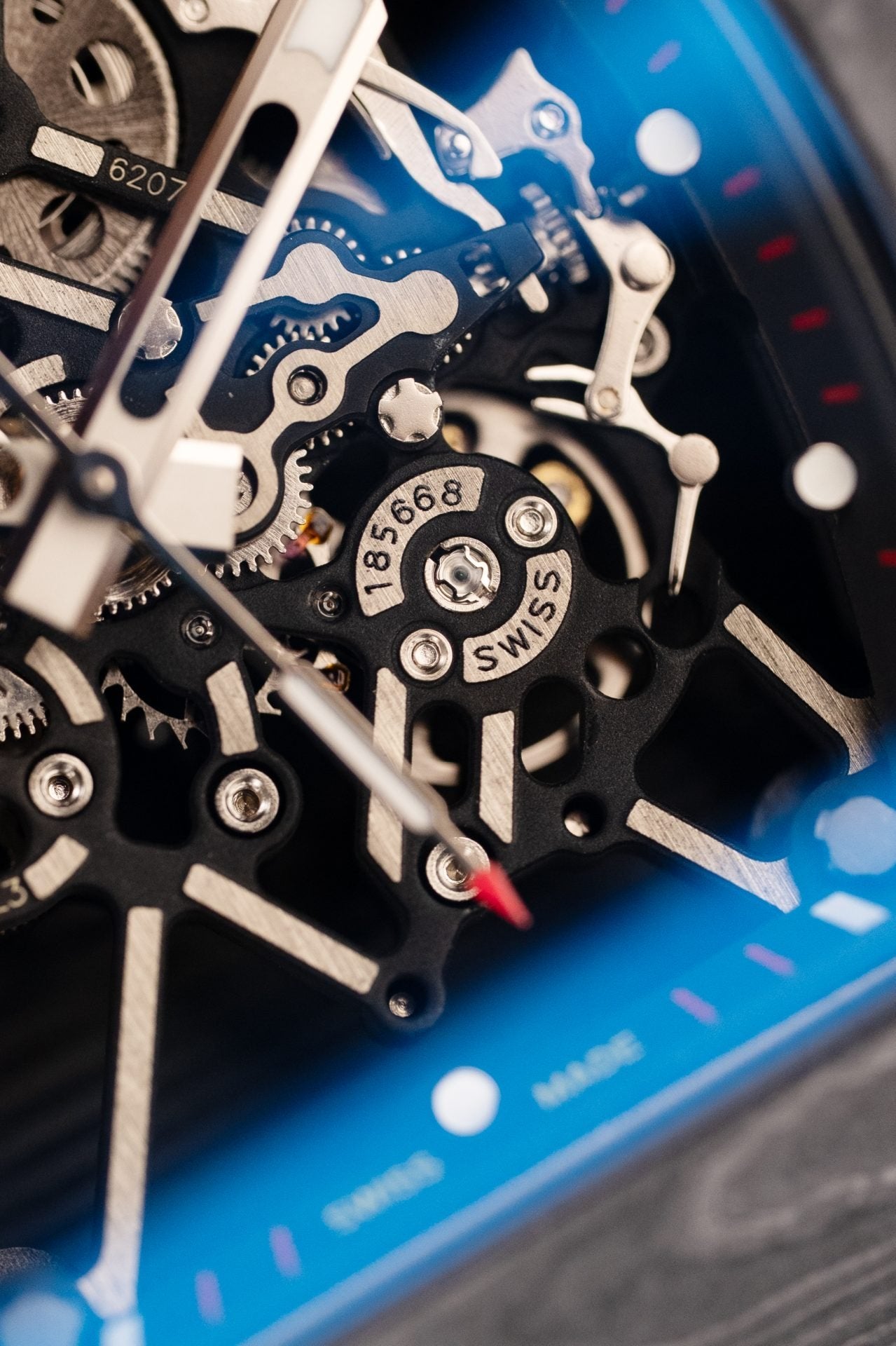 Richard Mille RM35-01 Rafael Nadal Carbon NTPT Watch White Rubber Strap 49,9x43mm