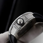 Richard Mille Watch RM51-02 Rhinestone Rubber Strap 40mm