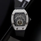 Richard Mille Watch RM51-02 Rhinestone Rubber Strap 40mm