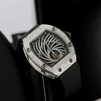 Richard Mille Watch RM51-02 Rhinestone Rubber Strap 40mm