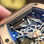 Richard Mille Watch RM035 Americas Toro Rose Gold 40x48mm