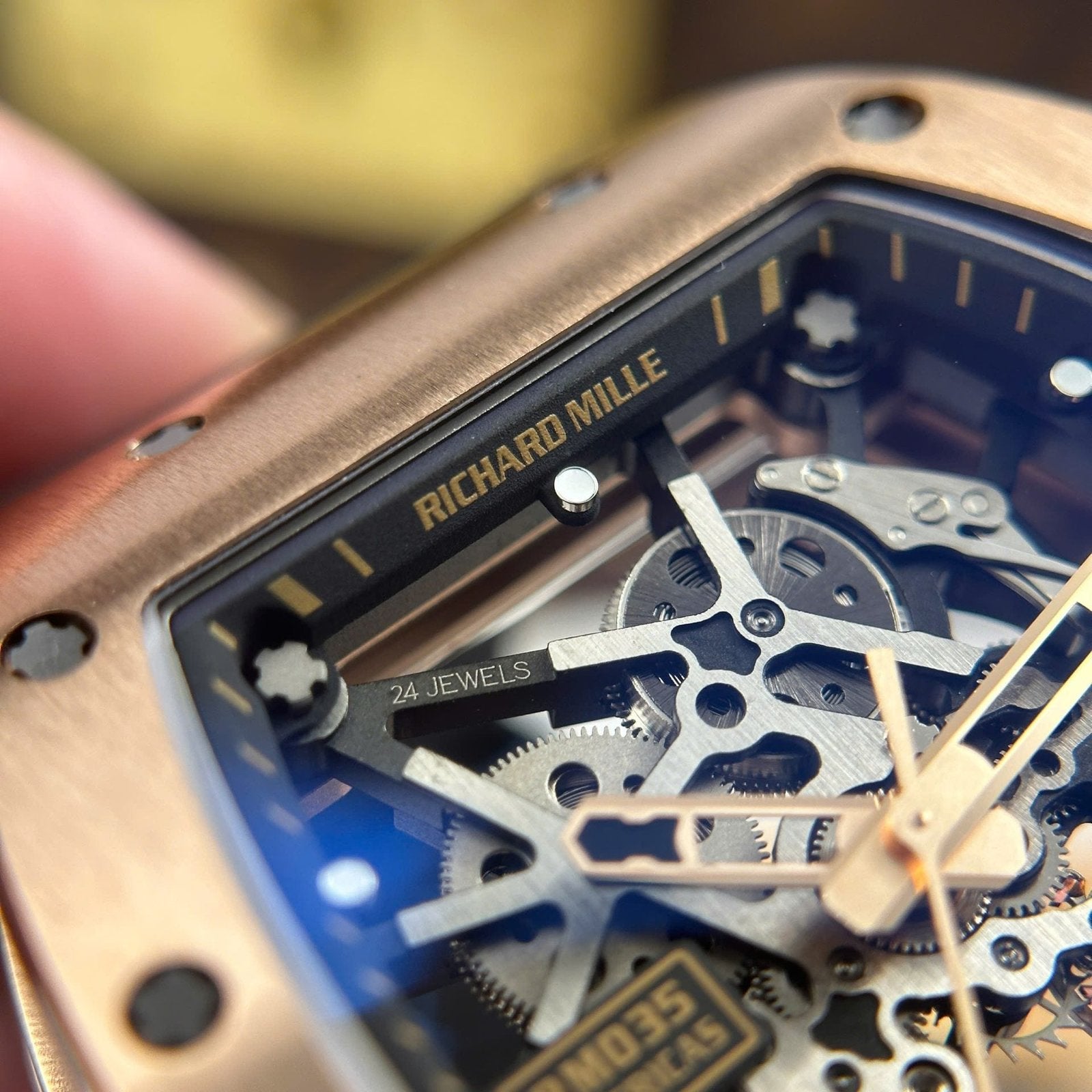 Richard Mille Watch RM035 Americas Toro Rose Gold 40x48mm