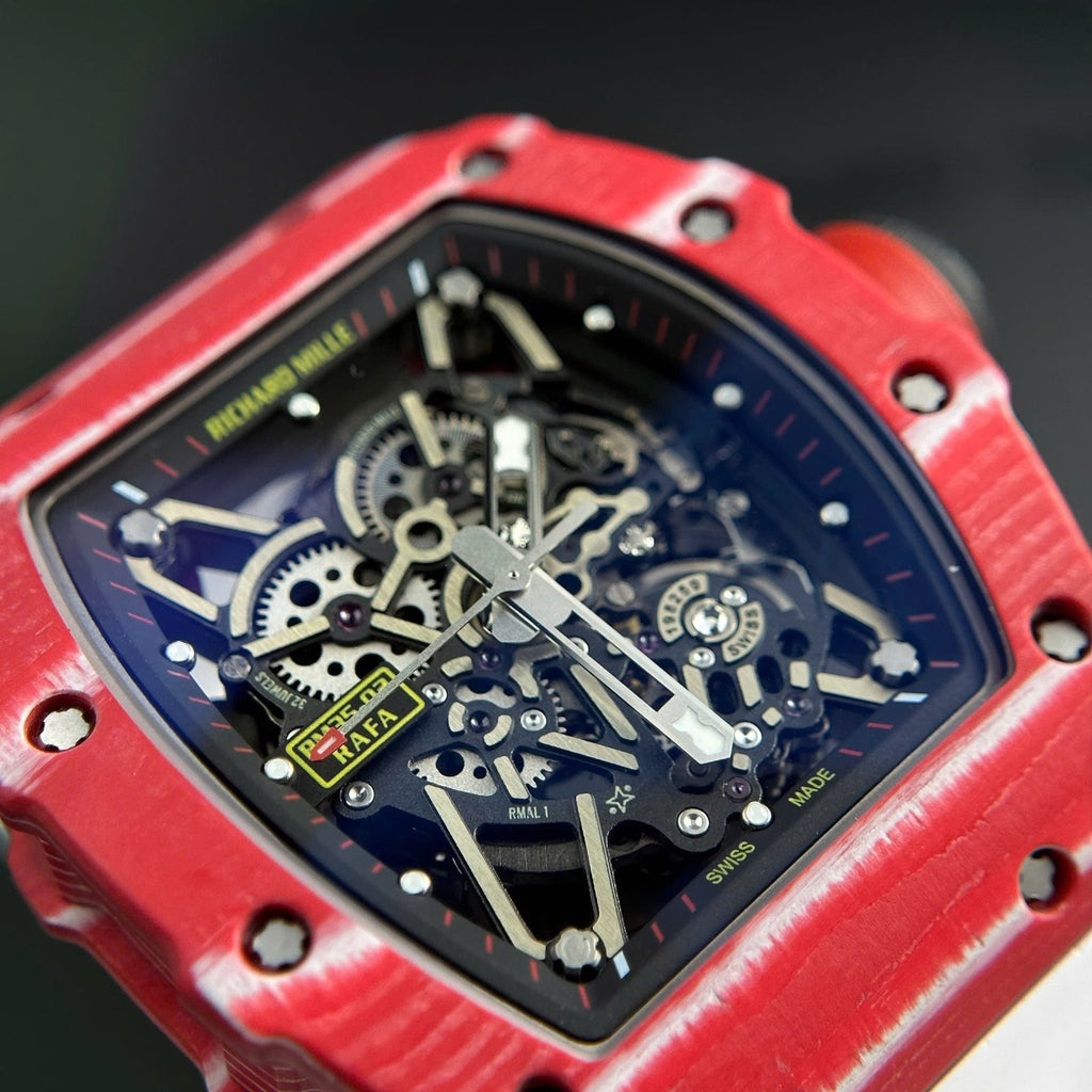 Richard Mille Watch RM35-02 Rafael Nadal Red Quartz 44mm