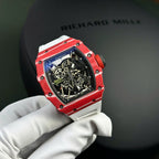 Richard Mille Watch RM35-02 Rafael Nadal Red Quartz 44mm